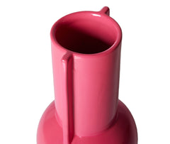 HKliving Ceramic Vase - Hot Pink