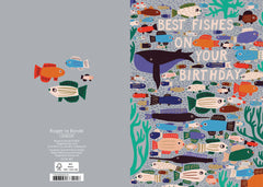 Roger La Borde Plenty Of Fish Birthday Card