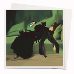 U Studio - Reclining Woman Card