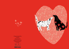 Roger La Borde Love Dogs Greeting Card