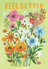 Roger La Borde Better Flowers Greeting Card