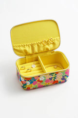 Estella Bartlett Mini Jewellery Box - Yellow Floral Print
