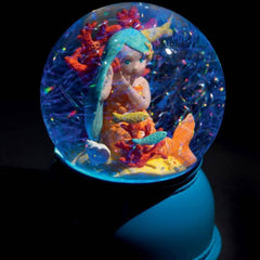 Djeco Sirène Mermaid Snow Globe Night Light