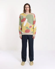 Far Afield Drop Knit Jumper - Balloon Camo