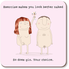Rosie Made A Thing - Naked Coaster