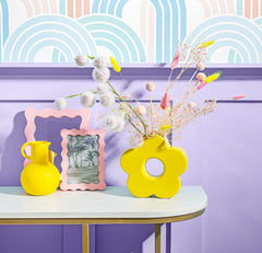 Sass & Belle Flower Vase Yellow