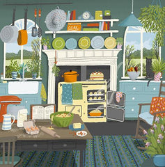 Pigment Productions Kitchen Baking Scene Card