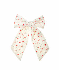 Rockahula Sweet Cherry Long Bow Clip