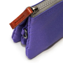 Roka Carnaby Small Recycled Polyester Wallet - Peri Purple