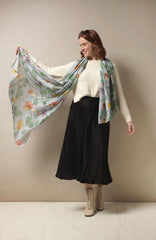 One Hundred Stars - Sweet Pea Scarf