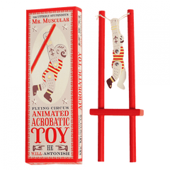 Rex London Wooden Acrobatic Toy - Mr. Muscular