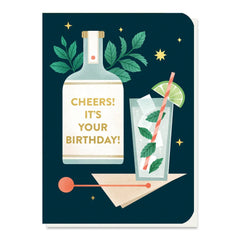 Stormy Knight Mint Mojito Birthday Seed Card