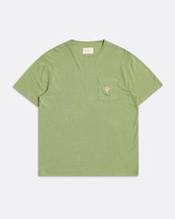 Far Afield Crew Neck T-Shirt - Clowny Green