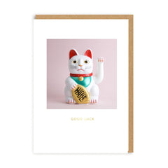 Ohh Deer - Lucky Cat Good Luck Card