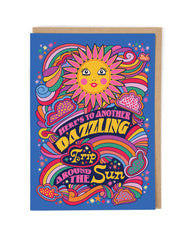 Around The Sun Birthday Card - Cath Tate Cards