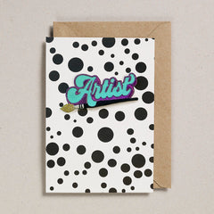 Petra Boase Iron on Patch Card - Artist
