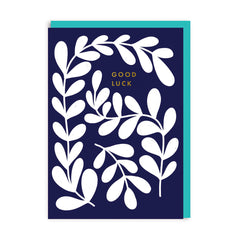 Ohh Deer - Good Luck Leaves Card