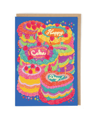 Happy Cake Day Birthday Card - Cath Tate Cards