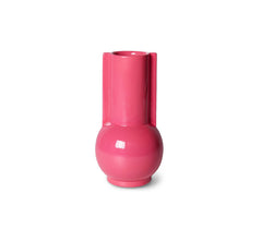 HKliving Ceramic Vase - Hot Pink