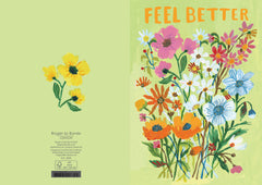 Roger La Borde Better Flowers Greeting Card