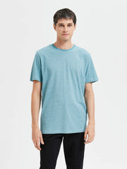 Selected Homme Norman O-Neck Tee - Harbor Gray