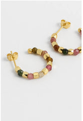 Estella Bartlett Coco Gemstone Bubble Hoops