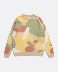 Far Afield Drop Knit Jumper - Balloon Camo