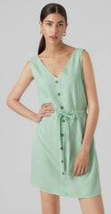 Vero Moda - Bumpy Short Dress Jade
