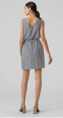 Vero Moda - Stripy Short Dress - India Ink