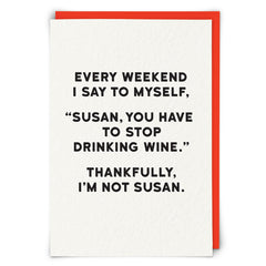 Redback Cards - Susan