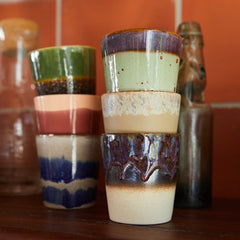 HKliving 70’s Ceramics Coffee Mug - Algae