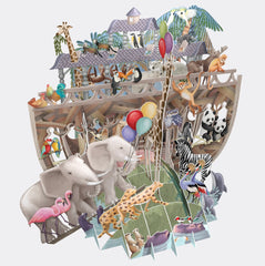 Me&McQ Noah’s Ark 3D Card