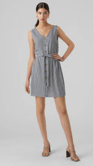 Vero Moda - Stripy Short Dress - India Ink