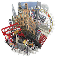 Me&McQ London 3D Card