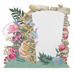 Me&McQ Birthday Flowers 3D Card