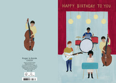 Roger La Borde Birthday Band Card