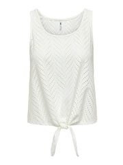 JDY Carla Cathinka Sleeveless Knot Top JRS