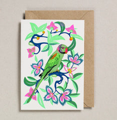 Petra Boase - Iron on Parrot Card