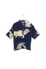 One Hundred Stars - Stork Navy Pippa Top