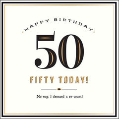 Pigment Productions Age 50 Card