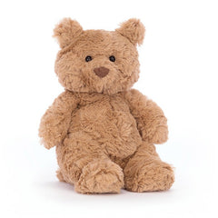 Jellycat Bartholomew Bear soft brown plush teddy bear