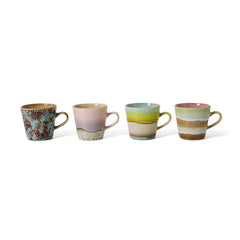 HKLIVING Americano Mugs Rococo - Set of 4