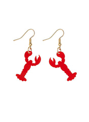 Tatty Devine - Mini Lobster Charm Earrings