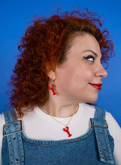 Tatty Devine - Mini Lobster Charm Earrings