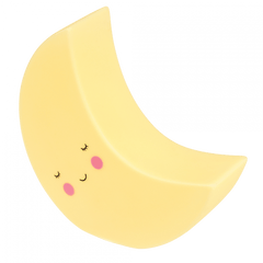Rex London Yellow Moon Night Light