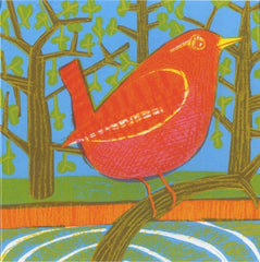 Canns Down Press Kittie Jones Bird Notecard Wallet