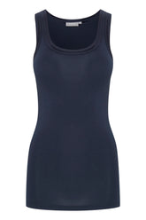 Fransa Zulu Vest Top - Navy