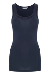 Fransa Zulu Vest Top - Navy