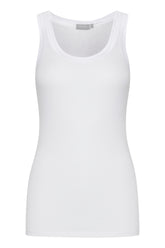 Fransa Zulu Vest Top - White