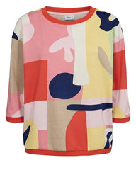 Numph Gwenna Pullover- Flamingo Pink